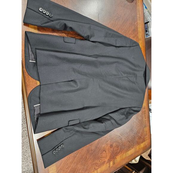 Brooks Brothers Women's 100% Wool Black Blazer Jacket Size 4 - Picture 7 of 7